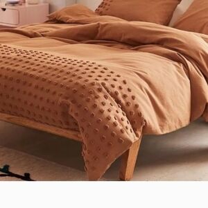 Urban Outtfitters Tufted Duvet Cover Twin Xl Nwts No Pillow Sham